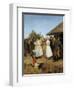 A Village Wedding in Hungary-Lajos Deák-Ebner-Framed Giclee Print