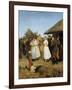 A Village Wedding in Hungary-Lajos Deák-Ebner-Framed Giclee Print