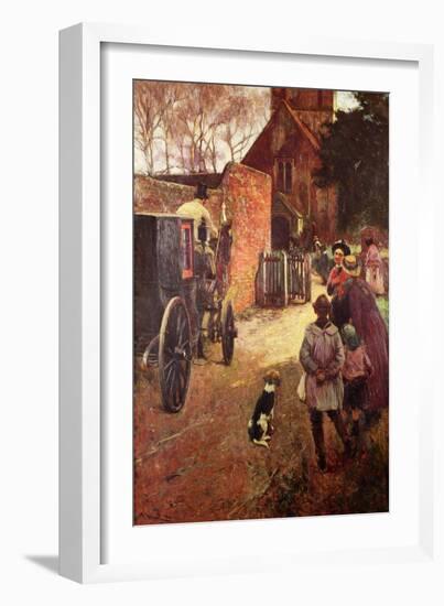 A Village Wedding-John White-Framed Giclee Print