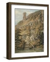 A Vine-Clad Cottage-Thomas Hearne-Framed Giclee Print