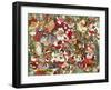 A Vintage Christmas-The Font Diva-Framed Giclee Print