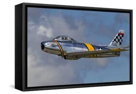 A Vintage F-86 Sabre of the Warbird Heritage Foundation-null-Framed Stretched Canvas