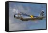 A Vintage F-86 Sabre of the Warbird Heritage Foundation-null-Framed Stretched Canvas