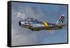 A Vintage F-86 Sabre of the Warbird Heritage Foundation-null-Framed Stretched Canvas