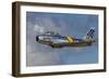 A Vintage F-86 Sabre of the Warbird Heritage Foundation-null-Framed Photographic Print
