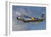 A Vintage F-86 Sabre of the Warbird Heritage Foundation-null-Framed Photographic Print