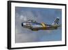 A Vintage F-86 Sabre of the Warbird Heritage Foundation-null-Framed Photographic Print