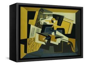 A Violin and Glass, 1918-Juan Gris-Framed Stretched Canvas