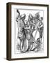 A Violinist and Two Cellists, 16th Century-Jost Amman-Framed Giclee Print