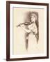 A Violinist, C1898-Fernand Khnopff-Framed Giclee Print