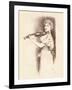 A Violinist, C1898-Fernand Khnopff-Framed Giclee Print