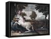 A Virgin with a Unicorn, 1604-05-Domenico Zampieri-Framed Stretched Canvas