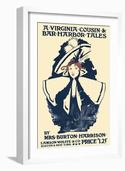 A Virginia Cousin & Bar Harbor Tales-Ethel Reed-Framed Art Print