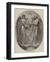 A Vision, a Bas-Relief by J Edwards-null-Framed Giclee Print