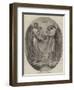A Vision, a Bas-Relief by J Edwards-null-Framed Giclee Print