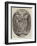 A Vision, a Bas-Relief by J Edwards-null-Framed Giclee Print