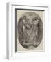 A Vision, a Bas-Relief by J Edwards-null-Framed Giclee Print