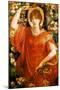 A Vision of Fiametta-Dante Gabriel Rossetti-Mounted Art Print