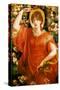 A Vision of Fiametta-Dante Gabriel Rossetti-Stretched Canvas