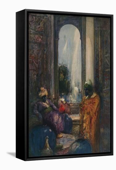 'A Vision of the East - Stage V', c1920-Percy Bradshaw-Framed Stretched Canvas