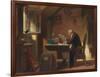 A Visit, about 1850-Carl Spitzweg-Framed Giclee Print