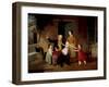 A Visit from Grandfather, c.1850-James Goodwin Clonney-Framed Giclee Print