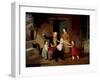 A Visit from Grandfather, c.1850-James Goodwin Clonney-Framed Giclee Print