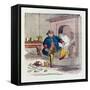 A Visit from St. Nicholas, 1840s-T.C. Boyd-Framed Stretched Canvas
