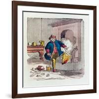 A Visit from St. Nicholas, 1840s-T.C. Boyd-Framed Giclee Print