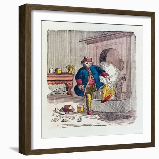 A Visit from St. Nicholas, 1840s-T.C. Boyd-Framed Giclee Print