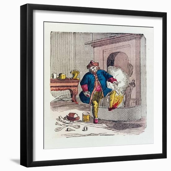 A Visit from St. Nicholas, 1840s-T.C. Boyd-Framed Giclee Print