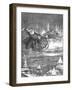 A Visit from St. Nicholas, 1860s-Thomas Nast-Framed Giclee Print