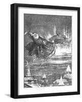 A Visit from St. Nicholas, 1860s-Thomas Nast-Framed Giclee Print