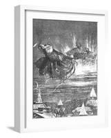 A Visit from St. Nicholas, 1860s-Thomas Nast-Framed Giclee Print