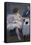 A Visit in the Dressing Room Par Zandomeneghi, Federico (1841-1917). Oil on Canvas, Size : 53X34, 1-Federigo Zandomeneghi-Framed Stretched Canvas
