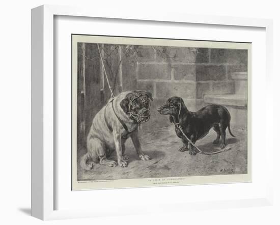 A Visit of Condolence-Heinrich Sperling-Framed Giclee Print