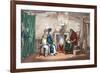 A Visit to a Fortune Teller, Early 19th Century-Isaac Robert Cruikshank-Framed Giclee Print