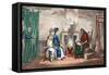 A Visit to a Fortune Teller, Early 19th Century-Isaac Robert Cruikshank-Framed Stretched Canvas