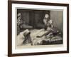 A Visit to a Plague Hospital in Bombay, a Scene in the Female Ward of the Grant Road Hospital-null-Framed Giclee Print