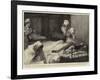 A Visit to a Plague Hospital in Bombay, a Scene in the Female Ward of the Grant Road Hospital-null-Framed Giclee Print