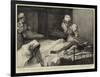 A Visit to a Plague Hospital in Bombay, a Scene in the Female Ward of the Grant Road Hospital-null-Framed Giclee Print