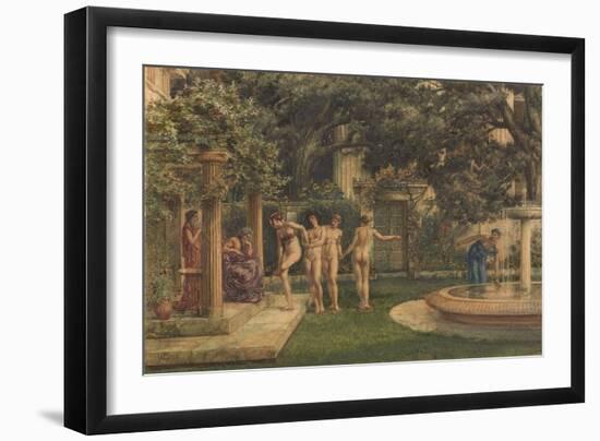 A Visit to Aesculapius, 1875-Sir Edward John Poynter-Framed Giclee Print