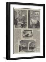 A Visit to Greenwich Hospital-null-Framed Giclee Print