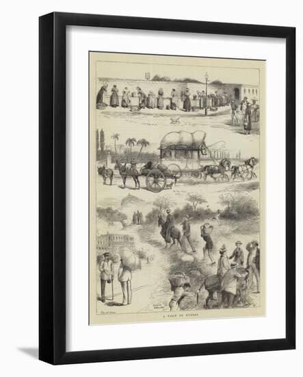 A Visit to Hyeres-William Ralston-Framed Giclee Print