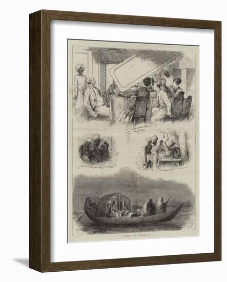 A Visit to India, IV-William Ralston-Framed Giclee Print