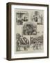 A Visit to India, Sketches at Rangoon-null-Framed Giclee Print