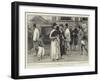 A Visit to Korea, a Street Scene in Seoul-Frank Dadd-Framed Giclee Print