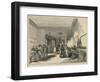 A Visit to Lloyds - the Insurance of Ships: Ship Auction in Lloyd's Captain's Room-null-Framed Giclee Print