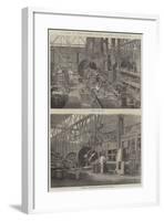 A Visit to Penn's Marine Engine Factory, at Greenwich-null-Framed Giclee Print