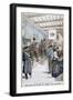 A Visit to the Army Museum by the War Veterans, 1903-null-Framed Giclee Print